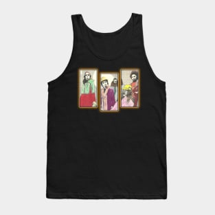 Experimental Fusion Elegance Magics Band Fanatic Design Tank Top